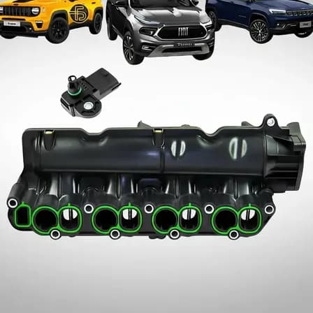 Foto de Coletor De Admissão Jeep Compass Fiat Renegade Toro Diesel