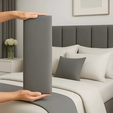 Foto de Cabeceira Queen 160cm Cama Box Kit 8 Módulos Adesivo Dubai