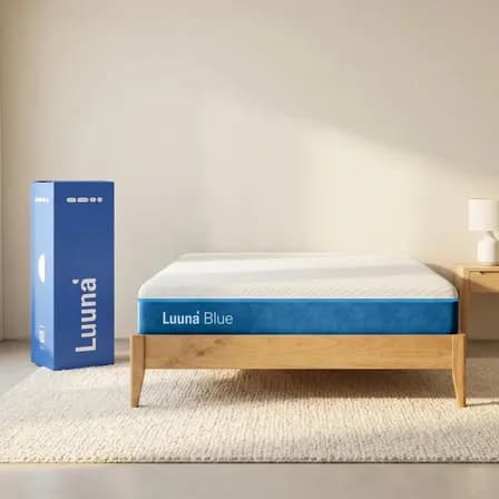 Foto de Colchão Casal Luuna Blue, Espuma 20 cm com Bloqueio de Movimento, 10 Anos de Garantia