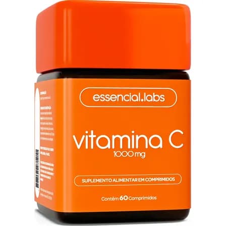 Foto de VITAMINA C 1000mg - Fórmula Concentrada e 100% PURA - 60 Doses