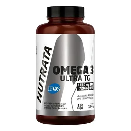 Foto de Ômega 3 Ultra TG 120 Cápsulas Nutrata