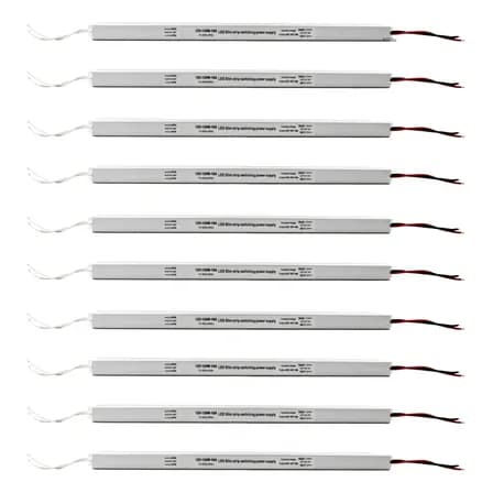 Foto de 10x Fonte Slim Driver 12v 10a 120w Para Perfil Fita De Led