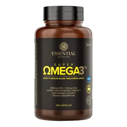 Foto de Super Omega 3 Tg Essential Nutrition 240 Cápsulas