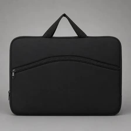 Foto de Case Pasta Maleta Capa Para Ultrabook Notebook 14,1/15,6 Pol Preto