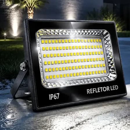 Foto de Refletor Super Led 400w Holofote Bivolt Ip67 Cor Da Luz Branco Frio Rfe:6713 Max Lumi