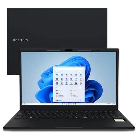 Foto de Notebook Positivo Vision R15M Com Minitela, Ryzen 3 e 8GB de RAM
