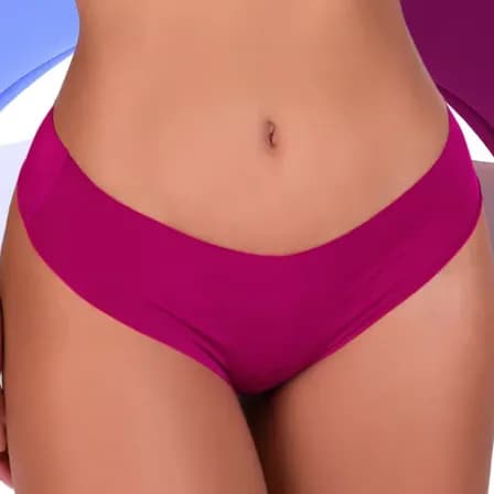 Foto de Kit 10 Calcinhas Tanga Sem Costura Premium Conforto
