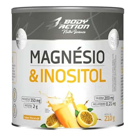 Foto de Magnésio Inositol 210g Body Action - Relaxamento Zero Açúcar