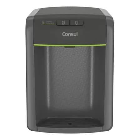 Foto de Purificador de água Consul cinza refrigerado com proteção antibactérias CPB34AF