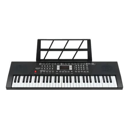 Foto de Teclado Musical Iniciante Piano Eletronico 61 Teclas Cor Preto